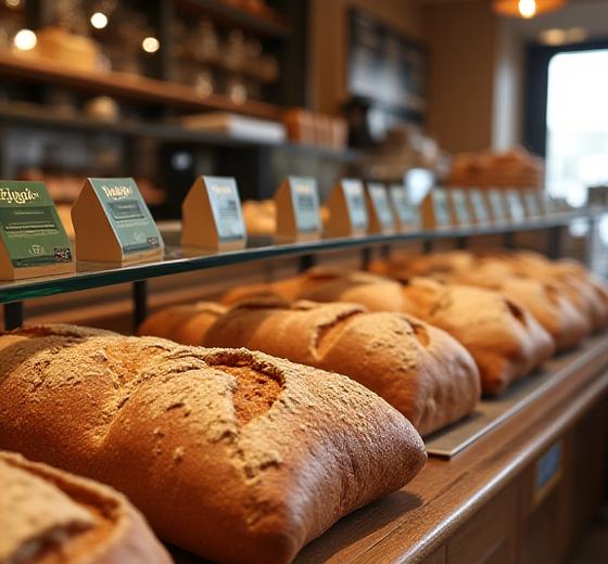 Panadería-cafetería artesanal Zenith Aura en Madrid centro — pan recién hecho y bollería