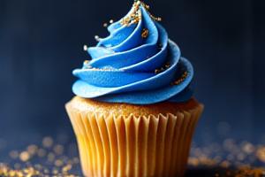 Cupcake galaxia — repostería temática celestial